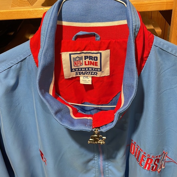 Tennessee Oilers pullover jacket Starter - Picture 2 of 7
